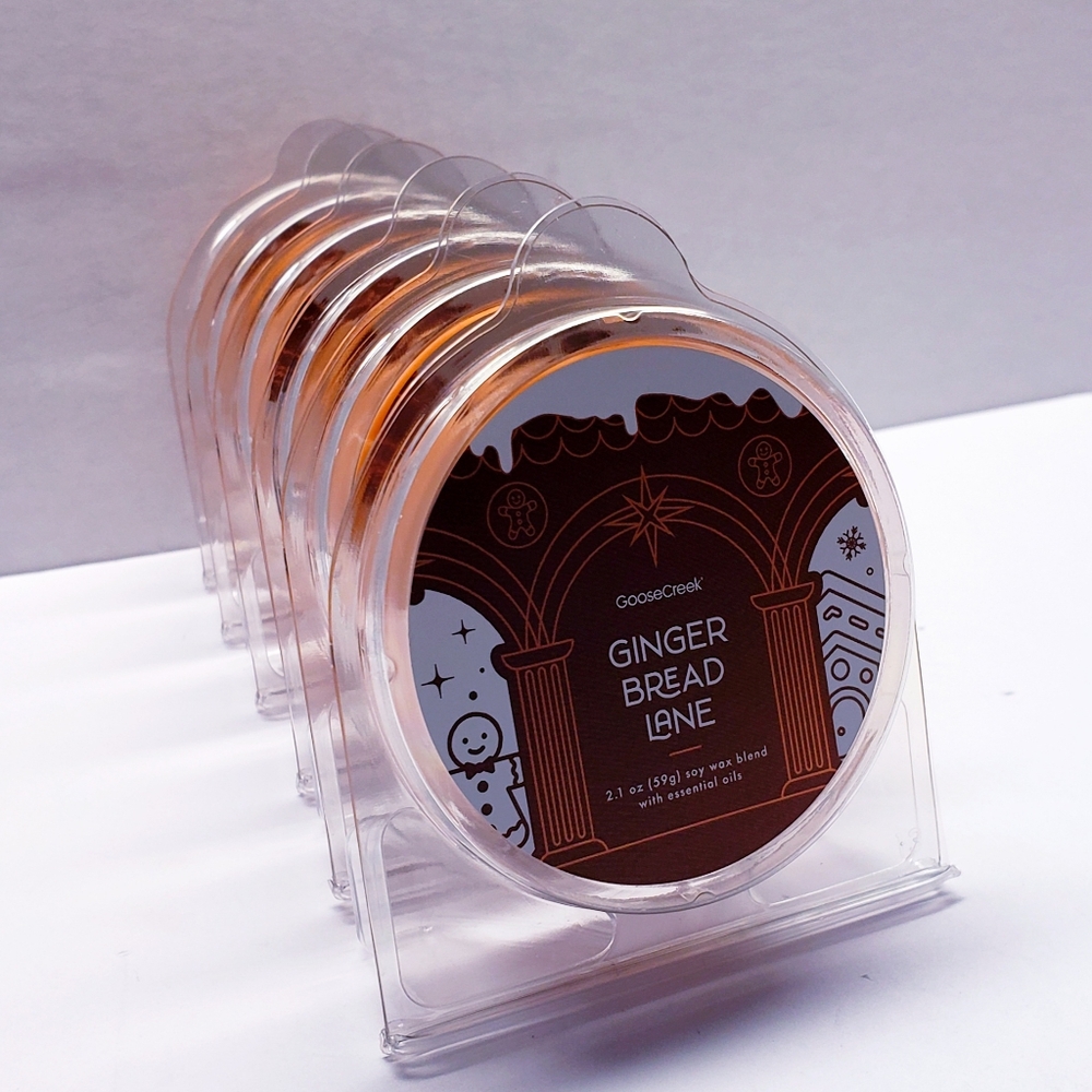 GINGERBREAD LANE -Goose Creek Highly Scented Wax Melts- $8 per pack